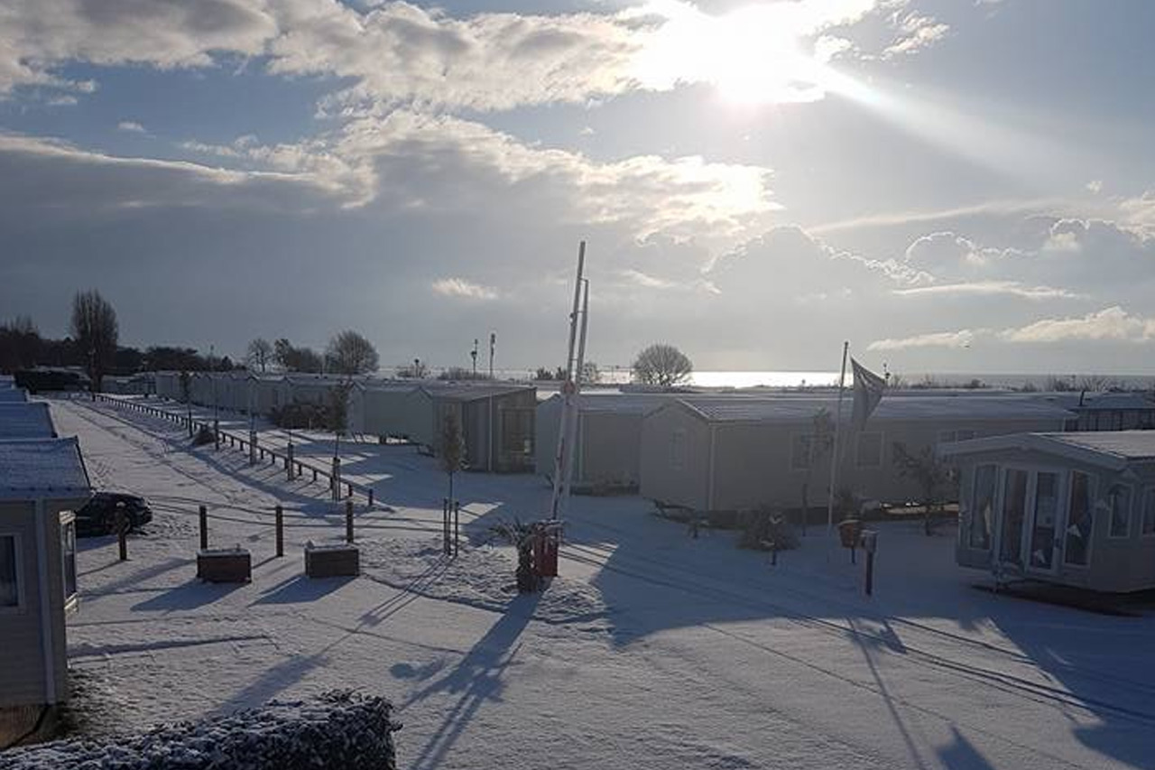 Winterising a static caravan