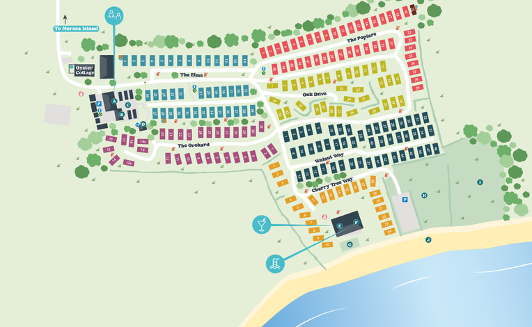 Mersea Island map