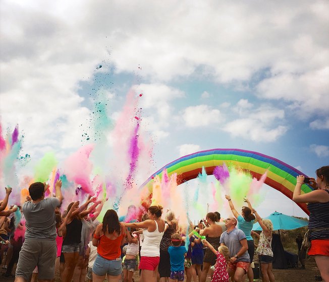Colour Throw | Celebrate Colour throw with us | Away Resorts