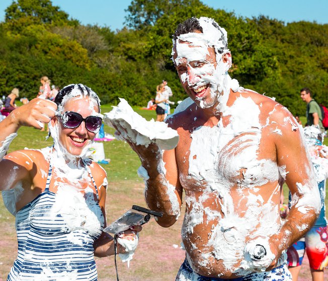 Custard Pie Fight | Away Resorts