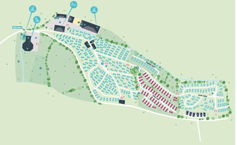 Newquay Bay map