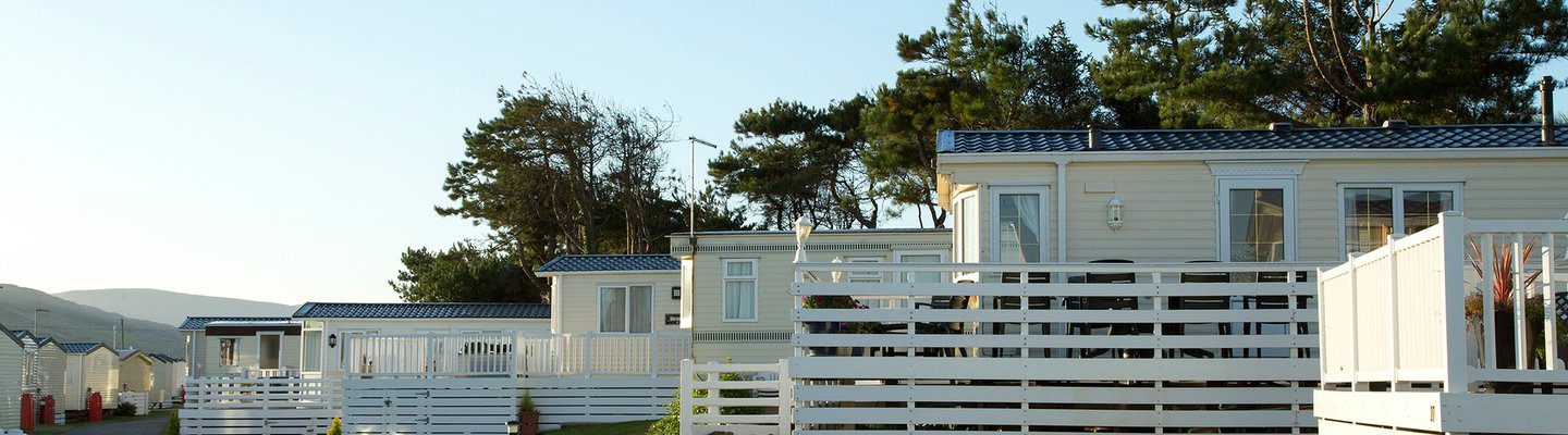 
          A row of our fantastic holiday static caravans.
          