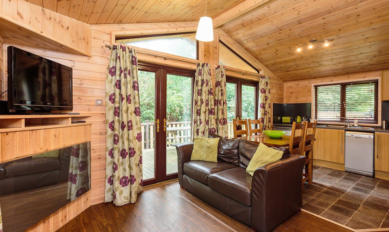 Luxury Wooden Lodge image