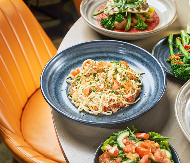 A group image of some of our delicious food across our parks.