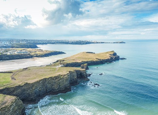 The local area near our Newquay Bay Holiday Park.