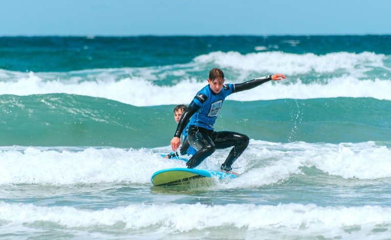 Blue Surf School image