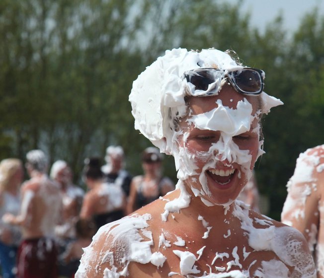 Custard Pie Fight Away Resorts