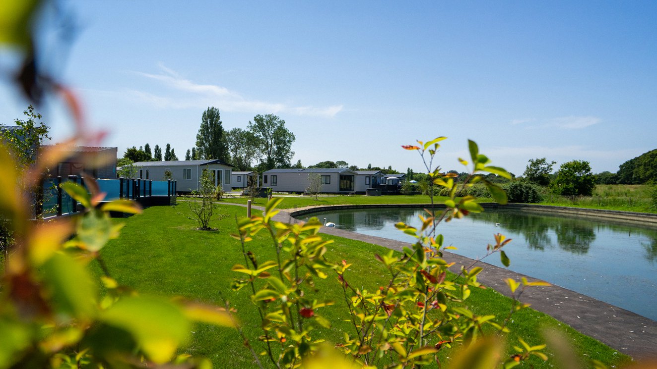 
              A view of our Mill Rythe holiday park.
              