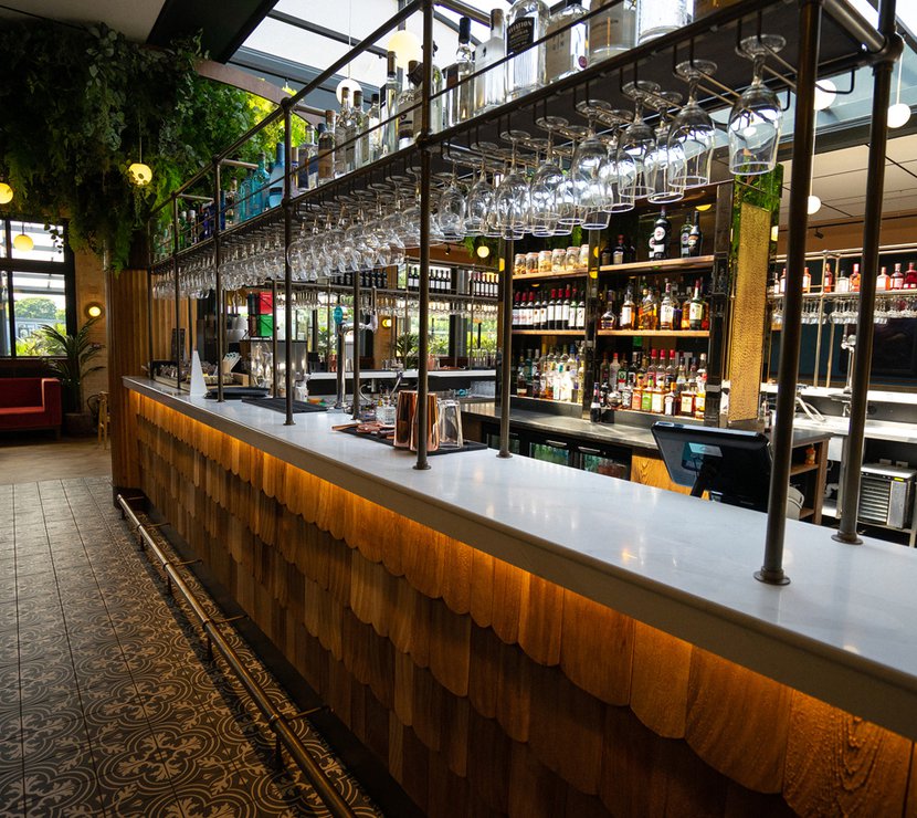 Our beautiful Missing Squirrel Bar and Restaurant at Mill Rythe, Hampshire.